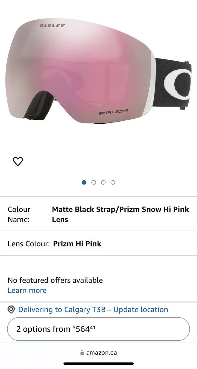 Oakley Flight Deck Ski Goggles + Case - photo 5