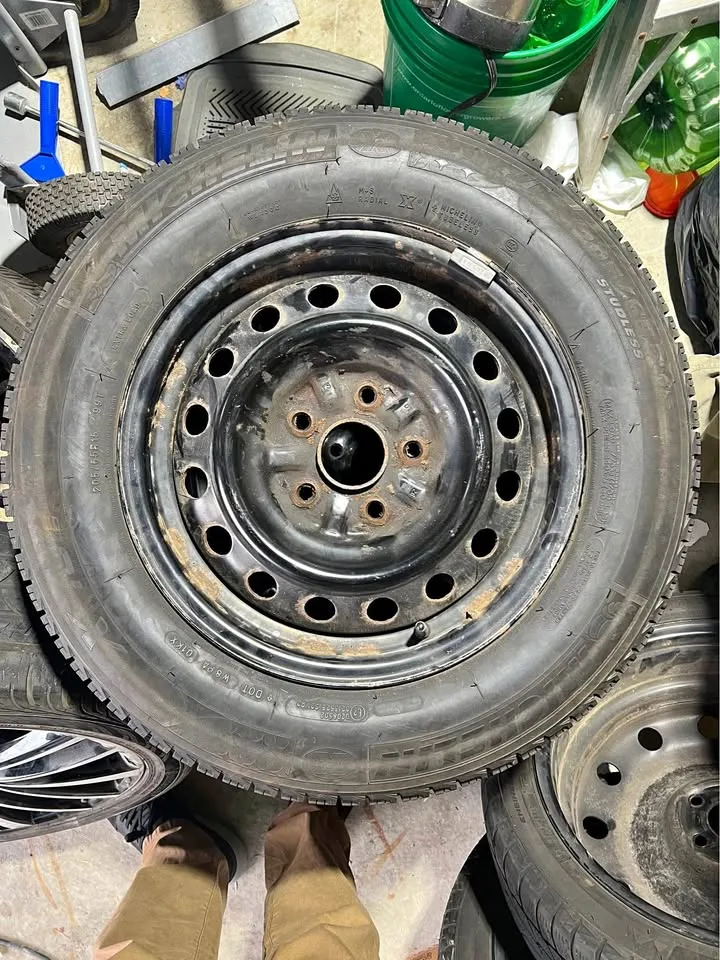 205/65R15 Michelin winter tires thumbnail
