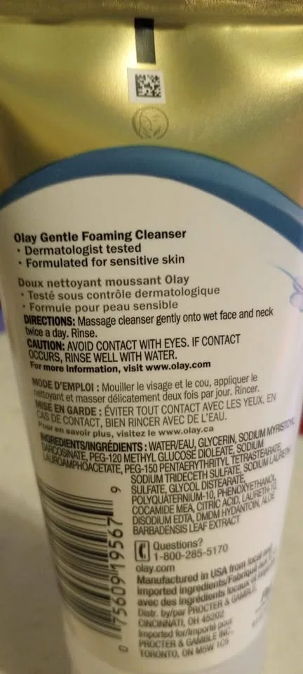 Olay Gentle Foaming Cleanser $5 image indicator(2)