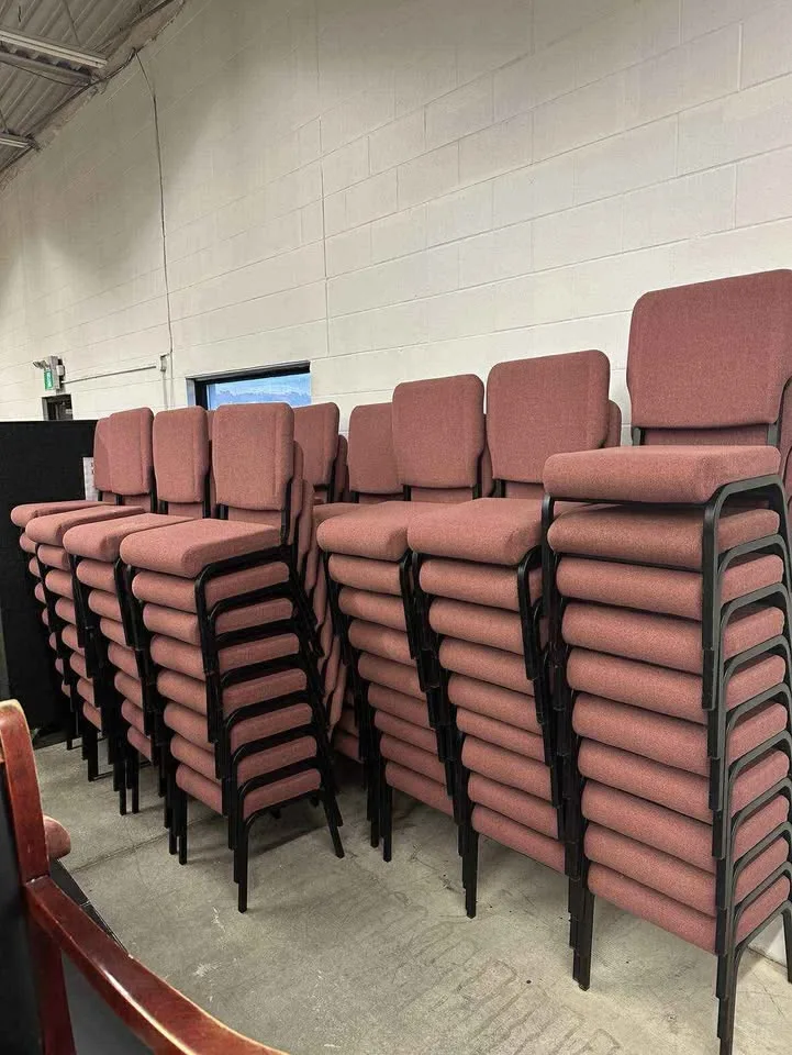 Padded Church / Dining / Guest Chairs - 129 Available image indicator(4)