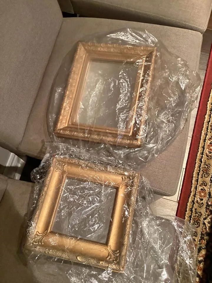 Small Golden Mirrors