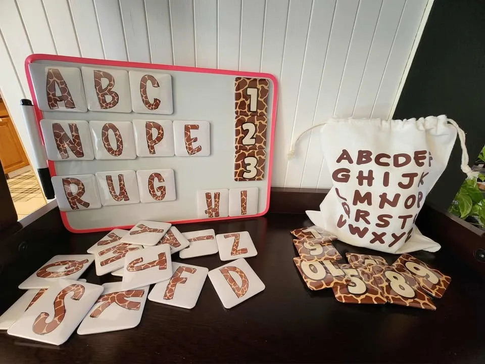 Magnetic Alphabet & Number Learning Set image indicator(2)