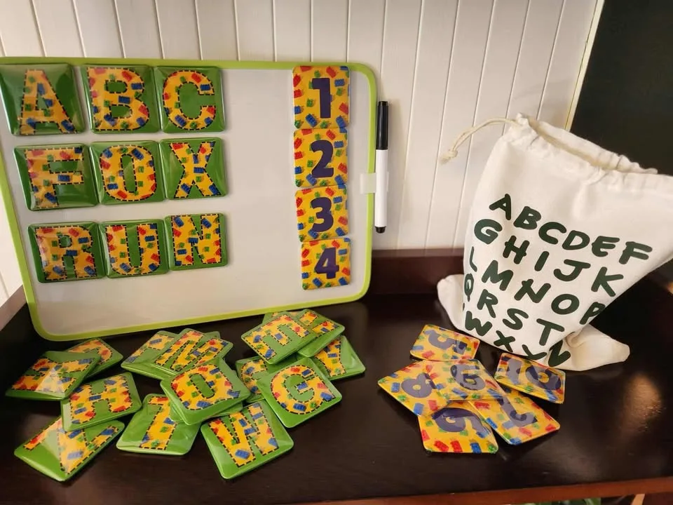 Magnetic Alphabet & Number Learning Set image indicator(3)