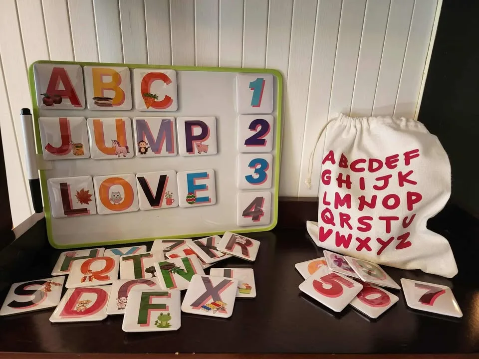 Magnetic Alphabet & Number Learning Set image indicator(4)