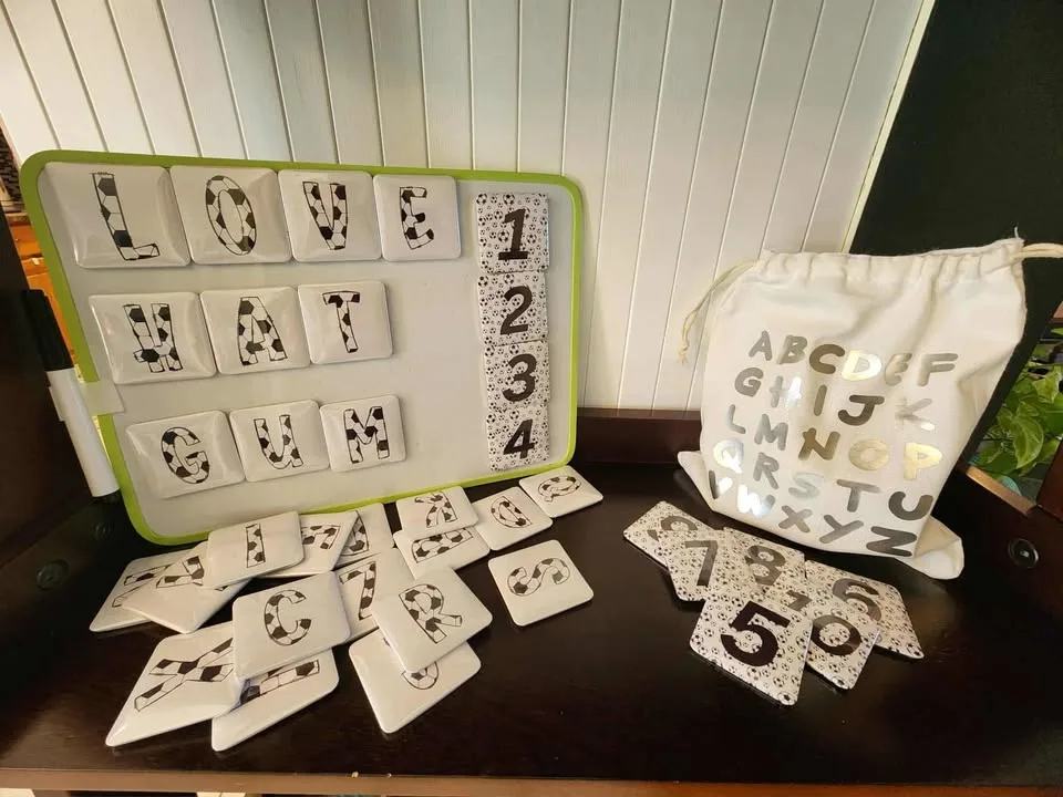 Magnetic Alphabet & Number Learning Set image indicator(5)