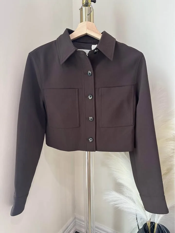 Aritzia Little Cropped Jacket NWT image indicator(2)
