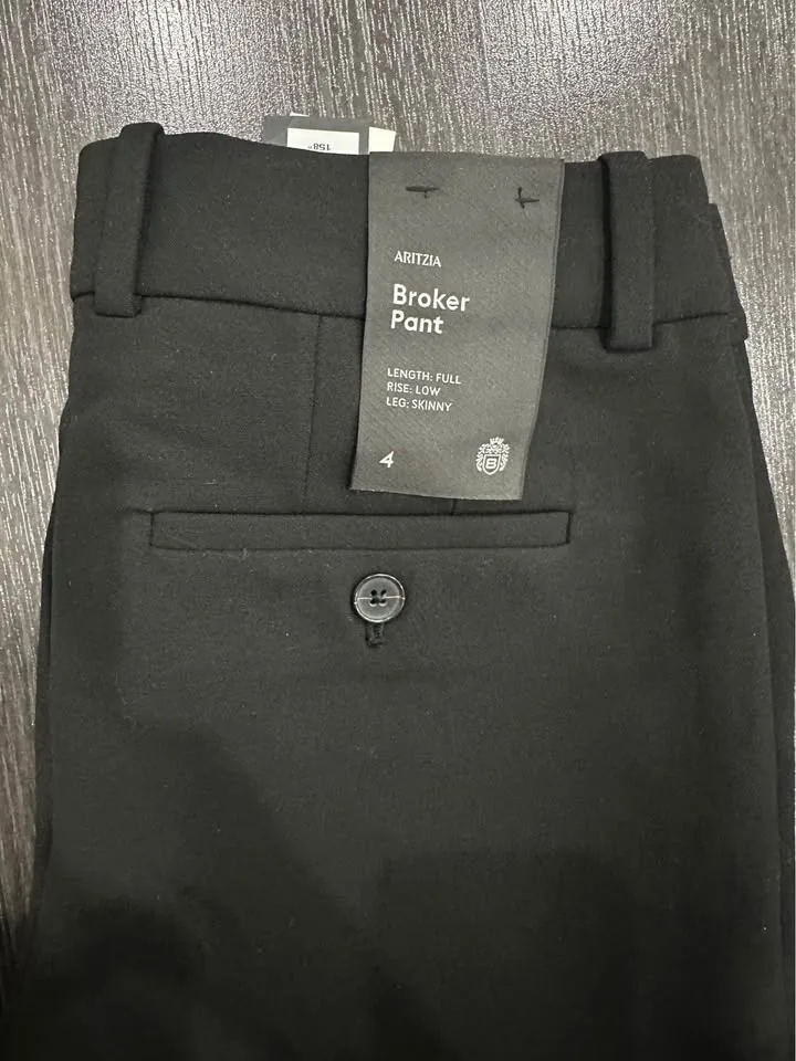 Aritzia Broker Pants Size 4 NWT image indicator(5)