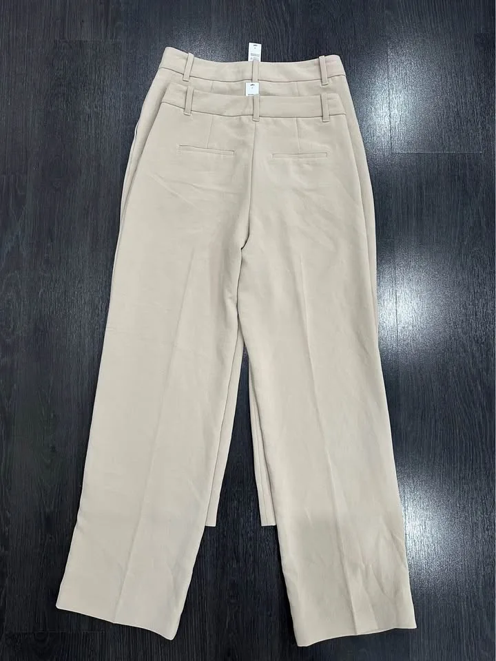 Aritzia Effortless Pants Low Rise Size 6 NWT image indicator(2)