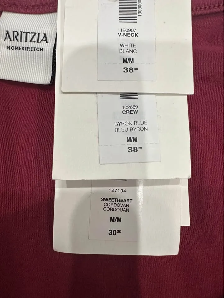 Aritzia Homestretch Shirts Size M NWT image indicator(2)