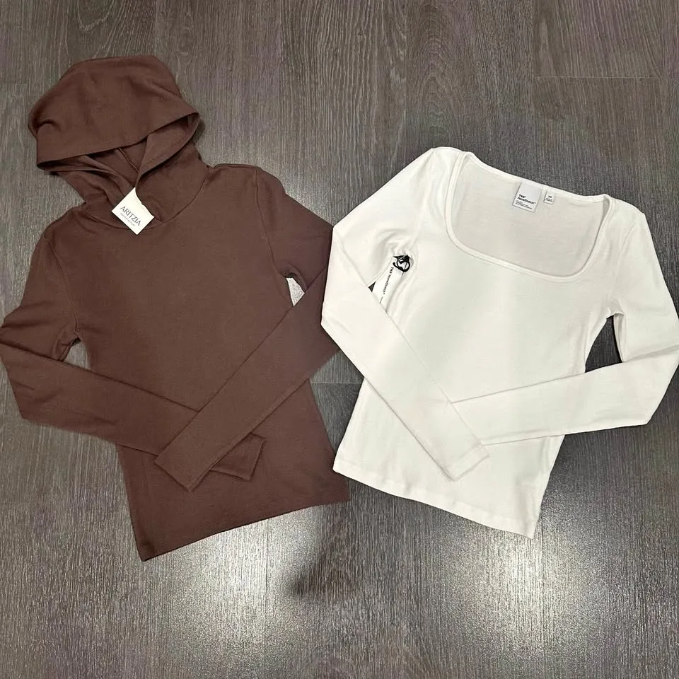 Aritzia Homestretch Ribbed Longsleeve Size XS NWT