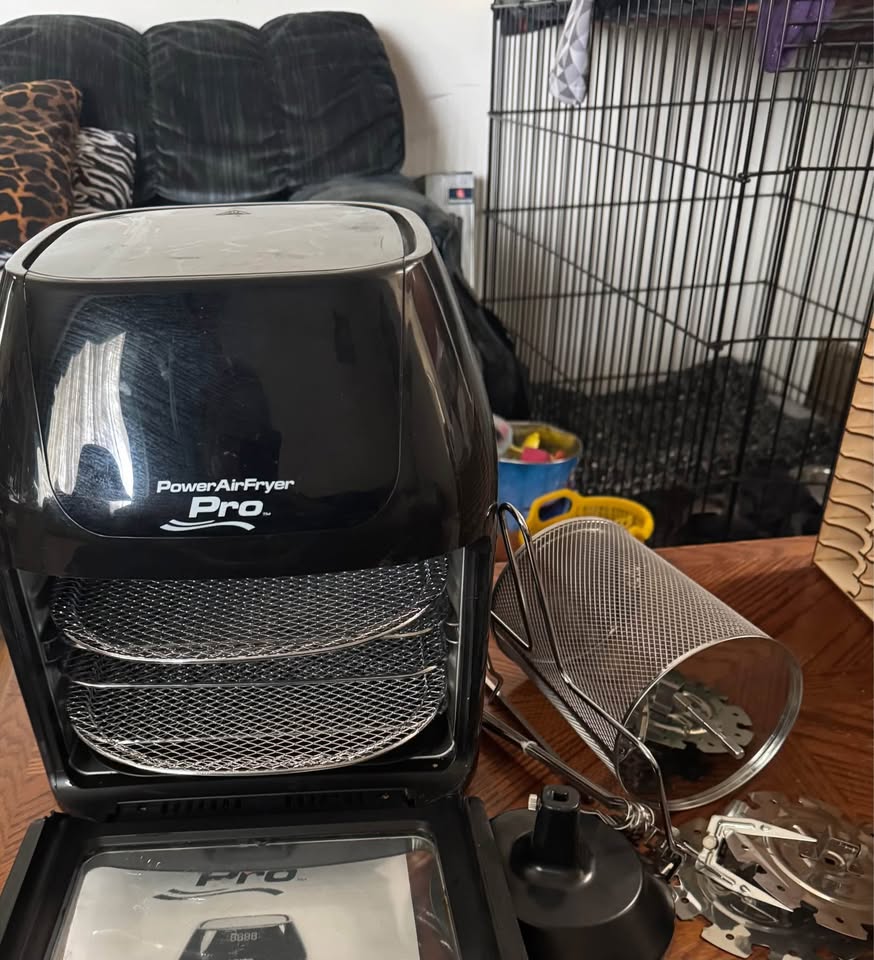 Pro Power air fryer with rotisserie - photo 2