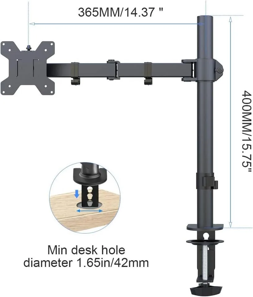 Fully Adjustable Monitor Mount — 13"–32" (NEW) image indicator(3)