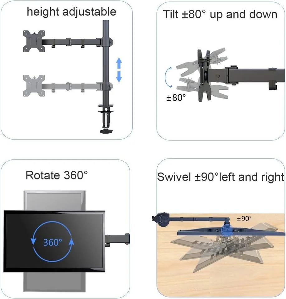 Fully Adjustable Monitor Mount — 13"–32" (NEW) image indicator(4)