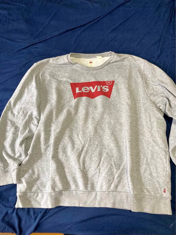 Levi’s gray 3XL crew neck sweater