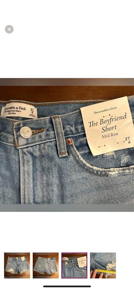 Abercrombie & fitch light blue shorts - photo 3