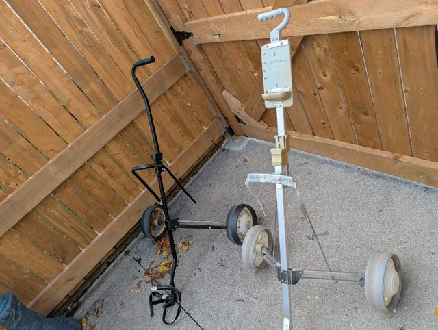 2 Golf Push Carts - $20 each image indicator(2)