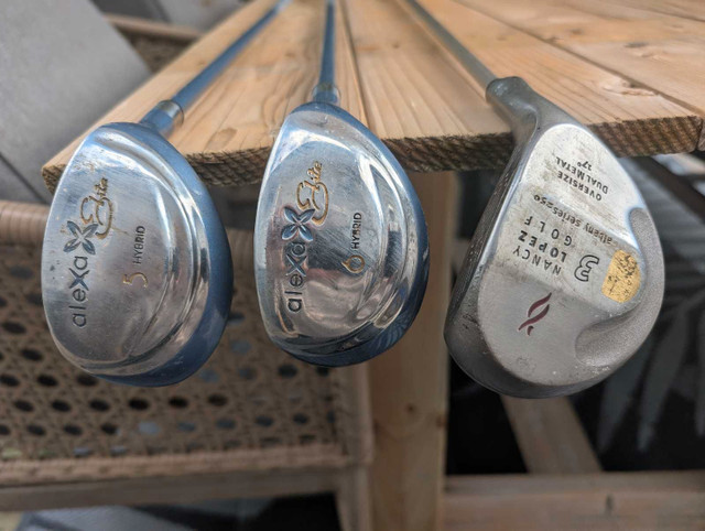 Ladies Golf Clubs 3 Wood 5 & 6 Hybrid