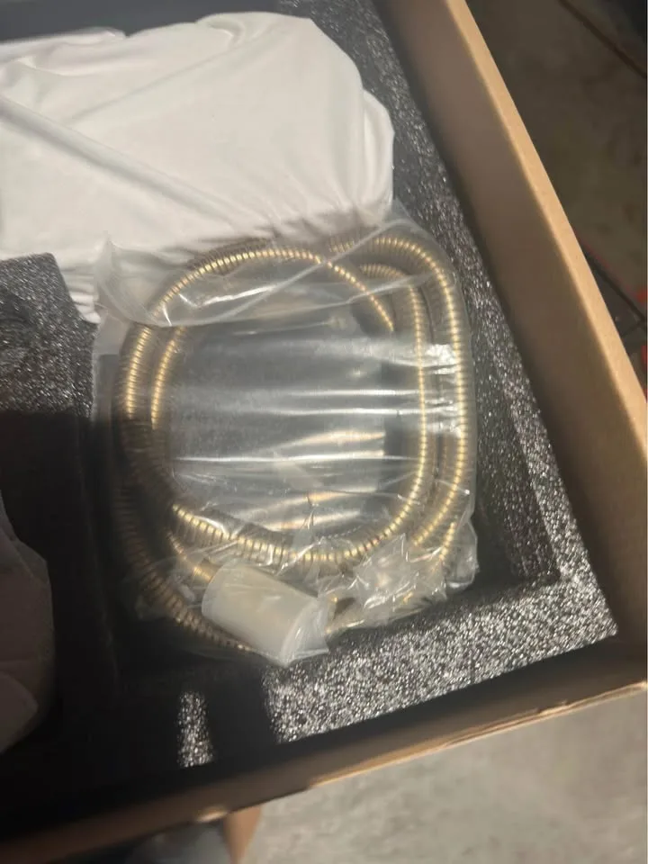 KES Brushed Gold Shower System with Tub Spout image indicator(6)