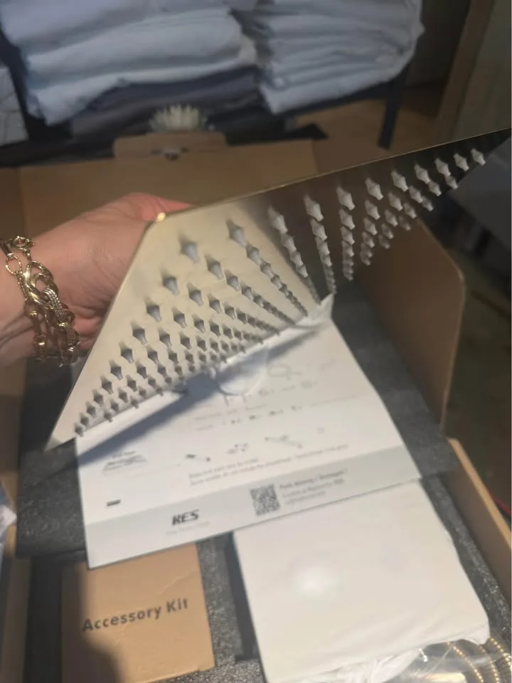 KES Brushed Gold Shower System with Tub Spout image indicator(8)