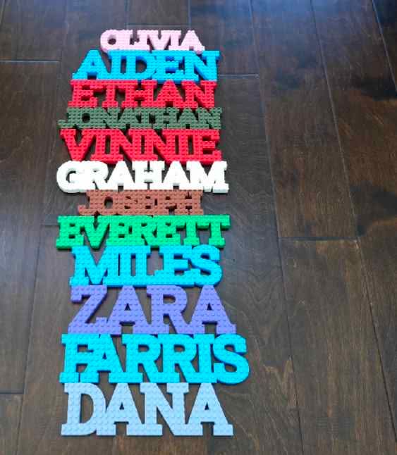 Custom Lego Name Plates / Room Signs - photo 2