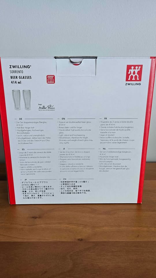 Zwilling Sorrento Beer Glasses - photo 2