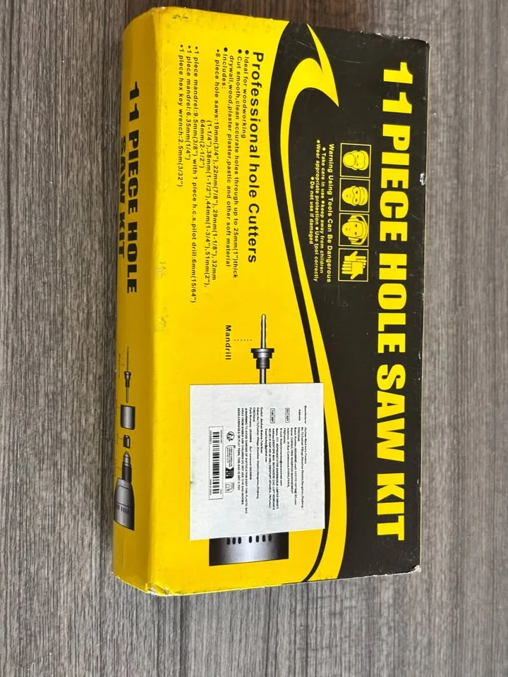 🛠️ 11-Piece Hole Saw Kit (New) image indicator(3)