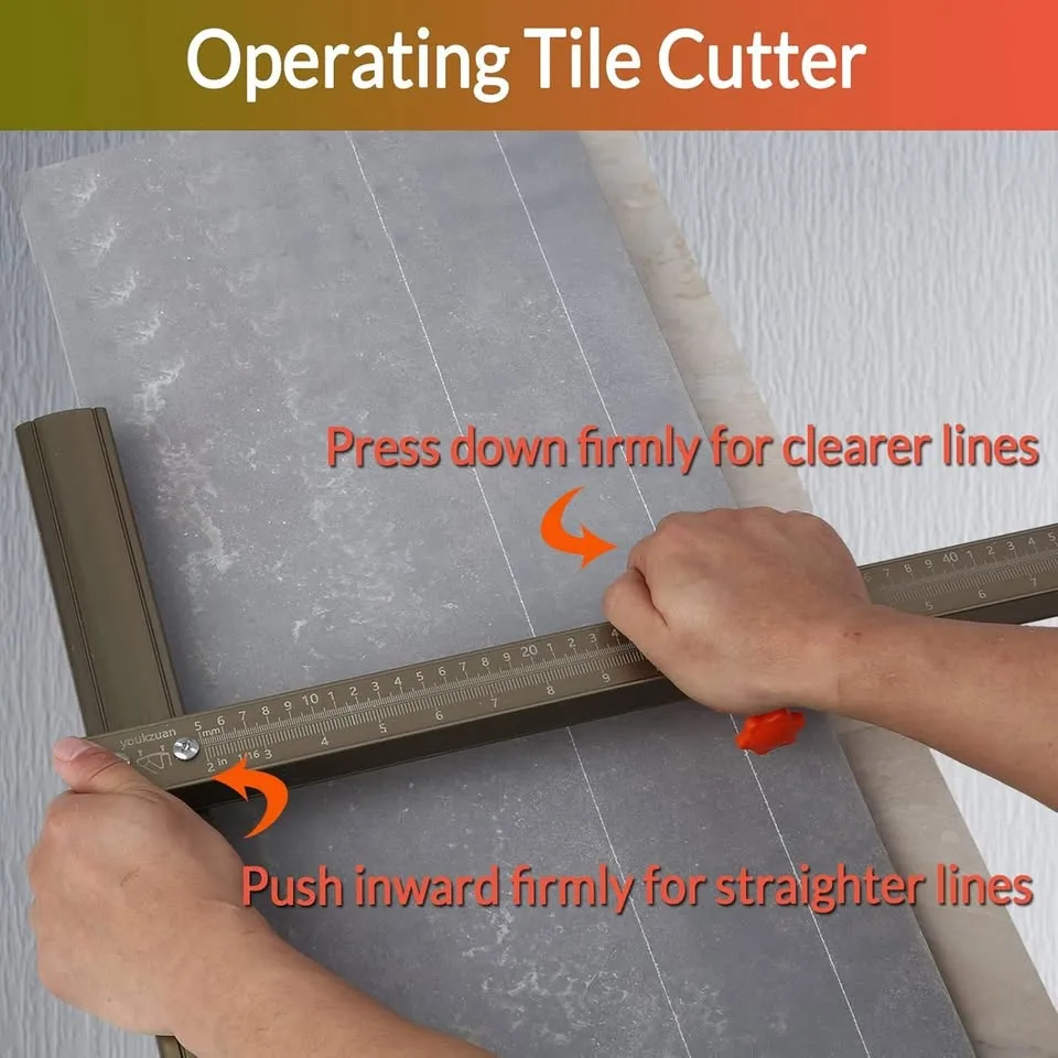 🔧 Professional Glass/Ceramic Tile Cutter – Youkzuan image indicator(6)