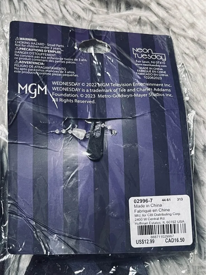 Wednesday Adams Nevermore Costume - Girls image indicator(3)