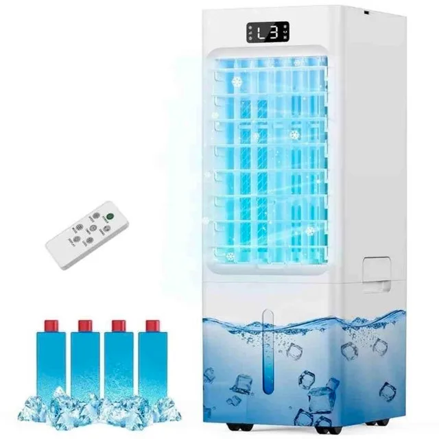 Portable Air Cooler, 6000ML Water Tank with 4 Ice Packs thumbnail