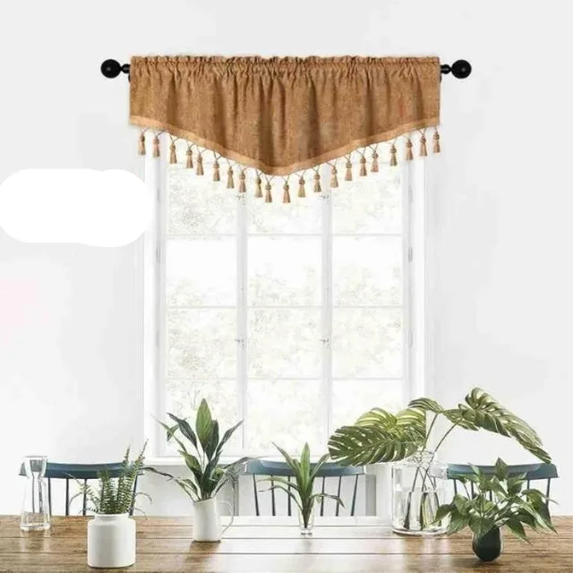ELKCA Double-Sided Chenille Window Curtains image indicator(2)