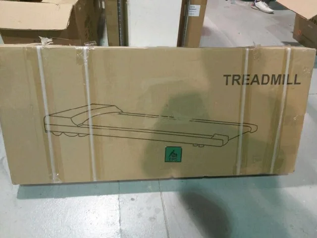 Under Desk Treadmill with LCD Monitor 240lbs Black image indicator(3)