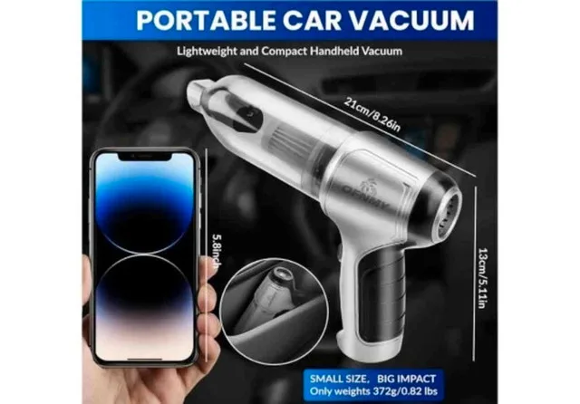 Car Vacuum Cleaner,15000Pa OFNMY Wireless image indicator(2)