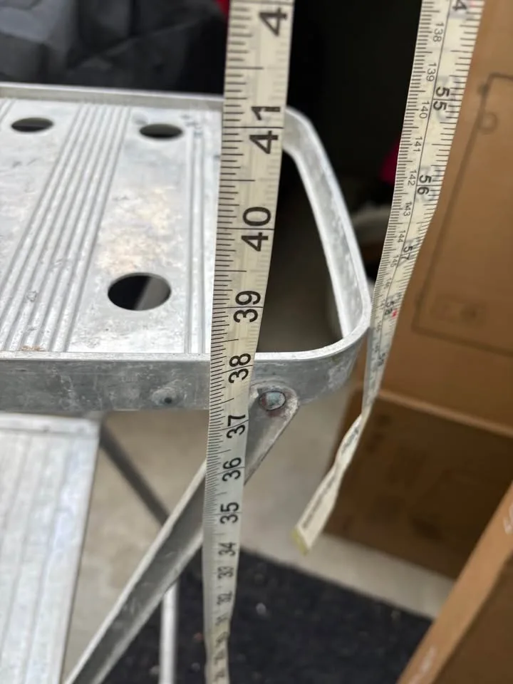 Silver step ladder image indicator(6)