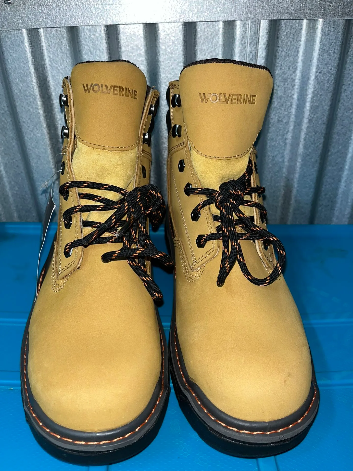 Wolverine Raider Steel Toe Work Boots - Men's Size 10.5🥕 image indicator(5)