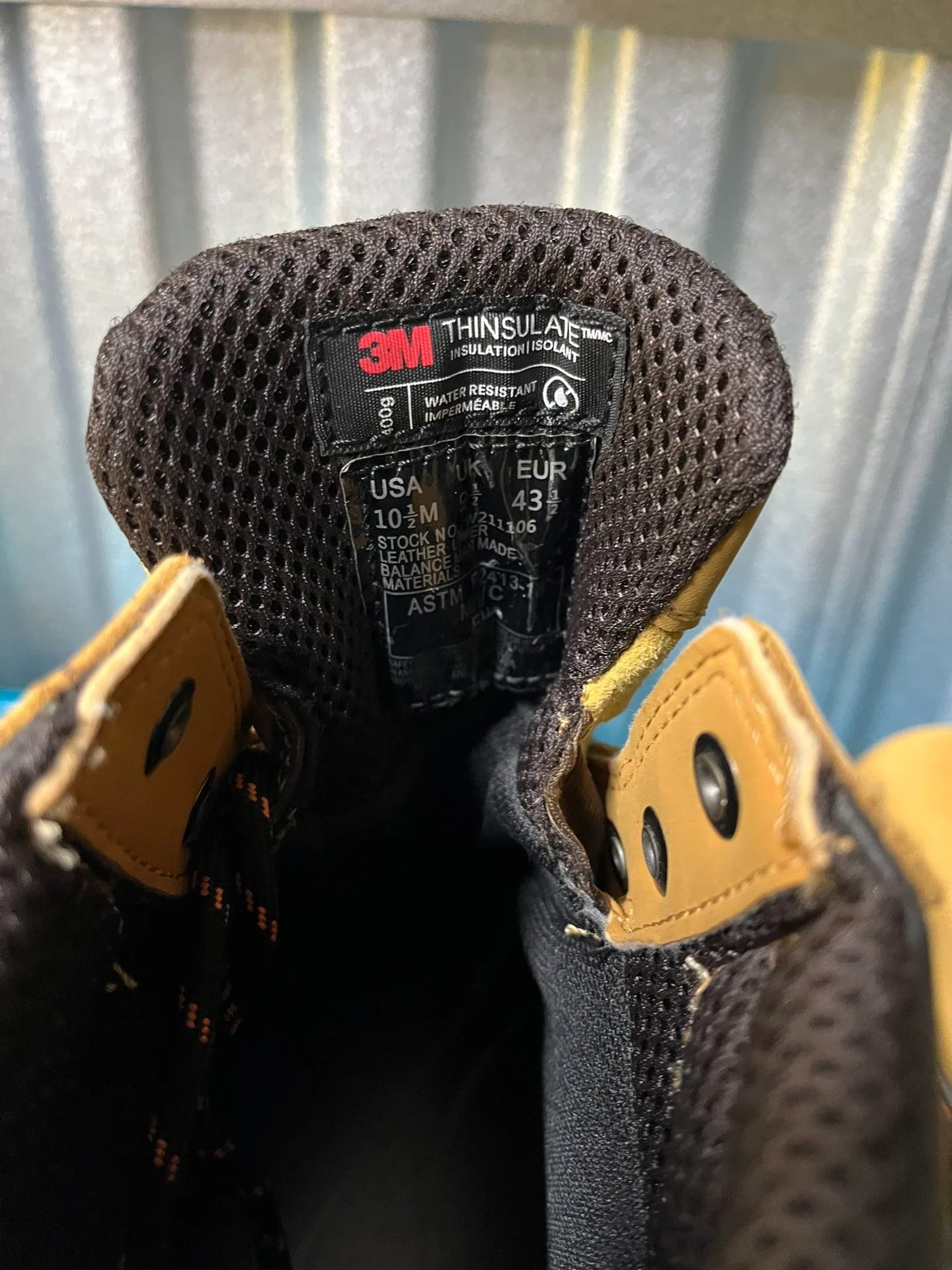 Wolverine Raider Steel Toe Work Boots - Men's Size 10.5🥕 image indicator(7)