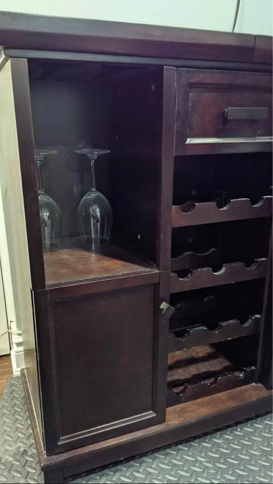 Wooden Bar and Stool for sale image indicator(4)