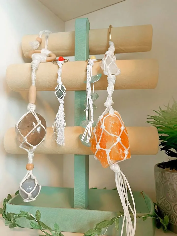 Large Crystal Hangers & Small Keychains thumbnail