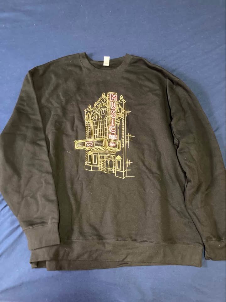 Music Box Theatre 2XL crew neck sweater - photo 2