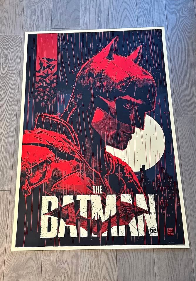 Mondo THE BATMAN Poster 24x36 (High Quality)