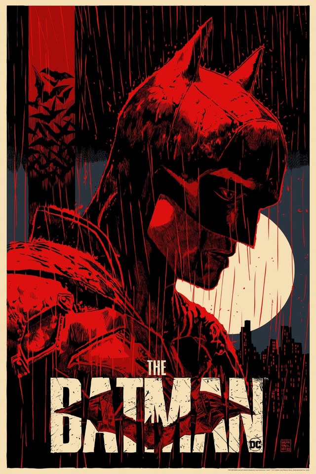 Mondo THE BATMAN Poster 24x36 (High Quality) - photo 3