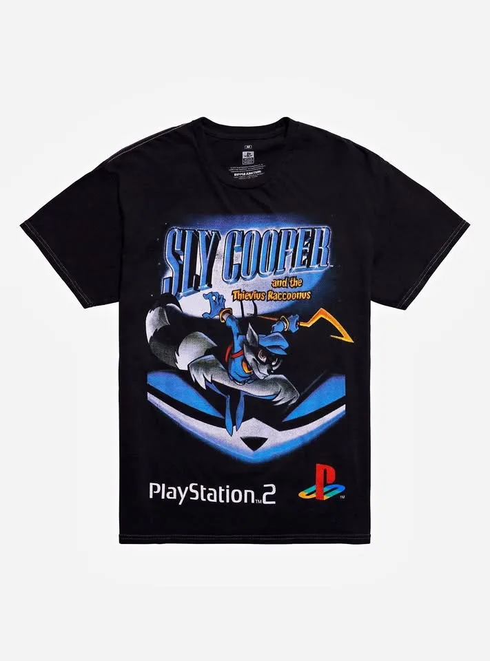 LARGE Sly Cooper Official T-Shirt (Rare)