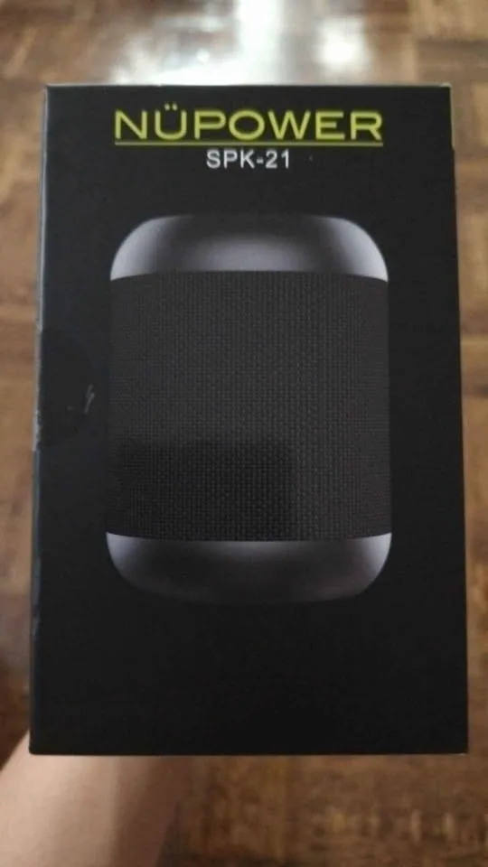 Bluetooth speaker- NuPower thumbnail
