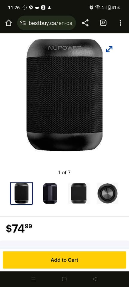 Bluetooth speaker- NuPower - photo 3