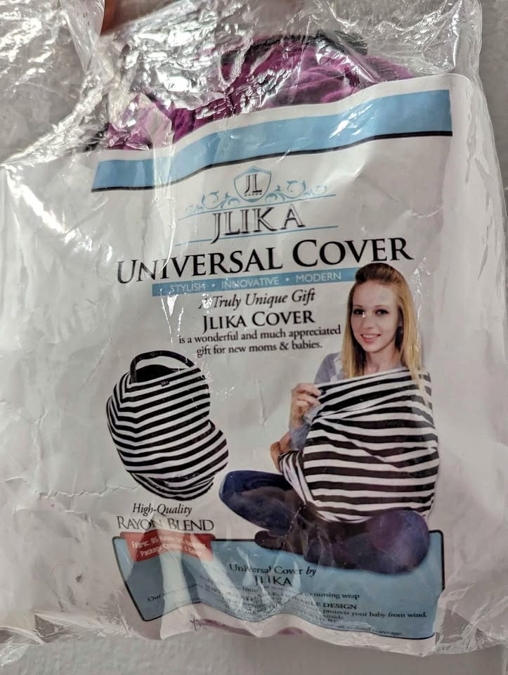 Nursing and baby car seat cover