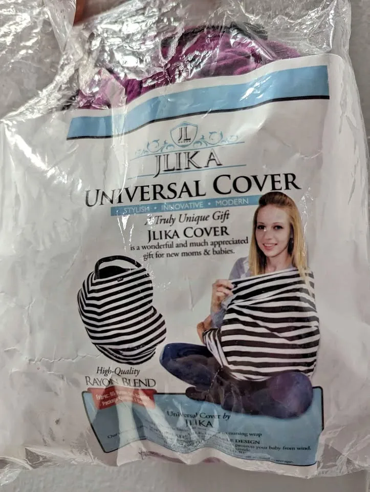 Nursing and baby car seat cover thumbnail