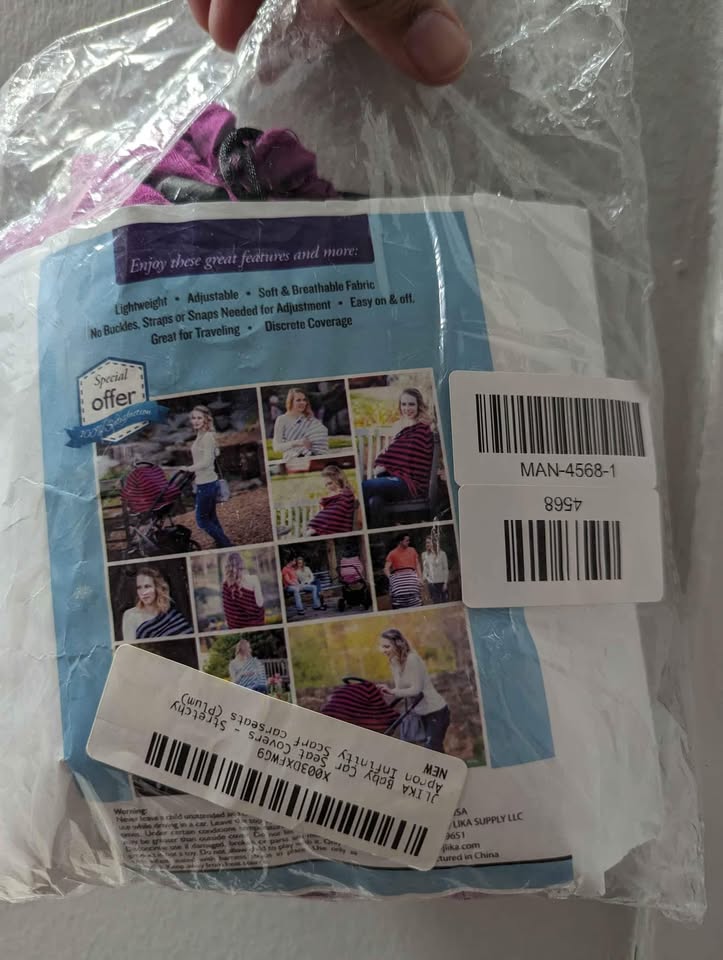 Nursing and baby car seat cover - photo 2
