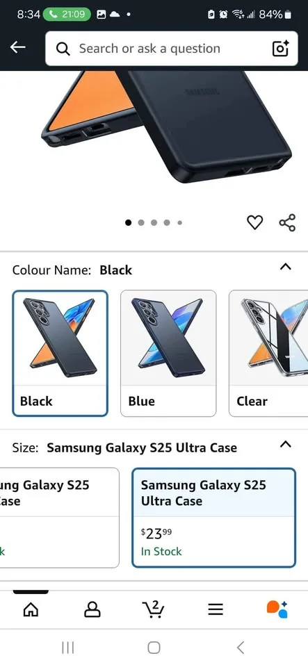Samsung s25 ultra phone case image indicator(2)
