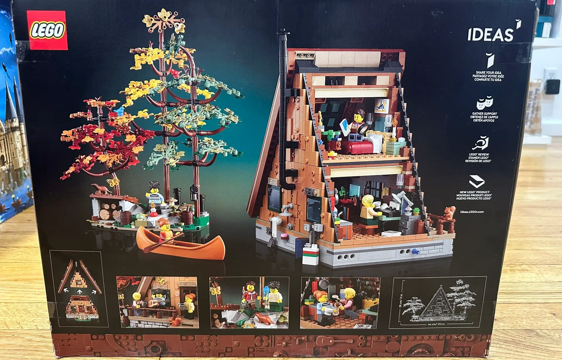 LEGO Ideas 21338 A-Frame Cabin – Brand New Sealed image indicator(2)