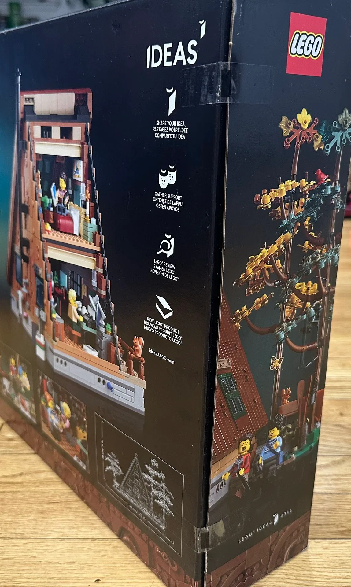 LEGO Ideas 21338 A-Frame Cabin – Brand New Sealed image indicator(3)