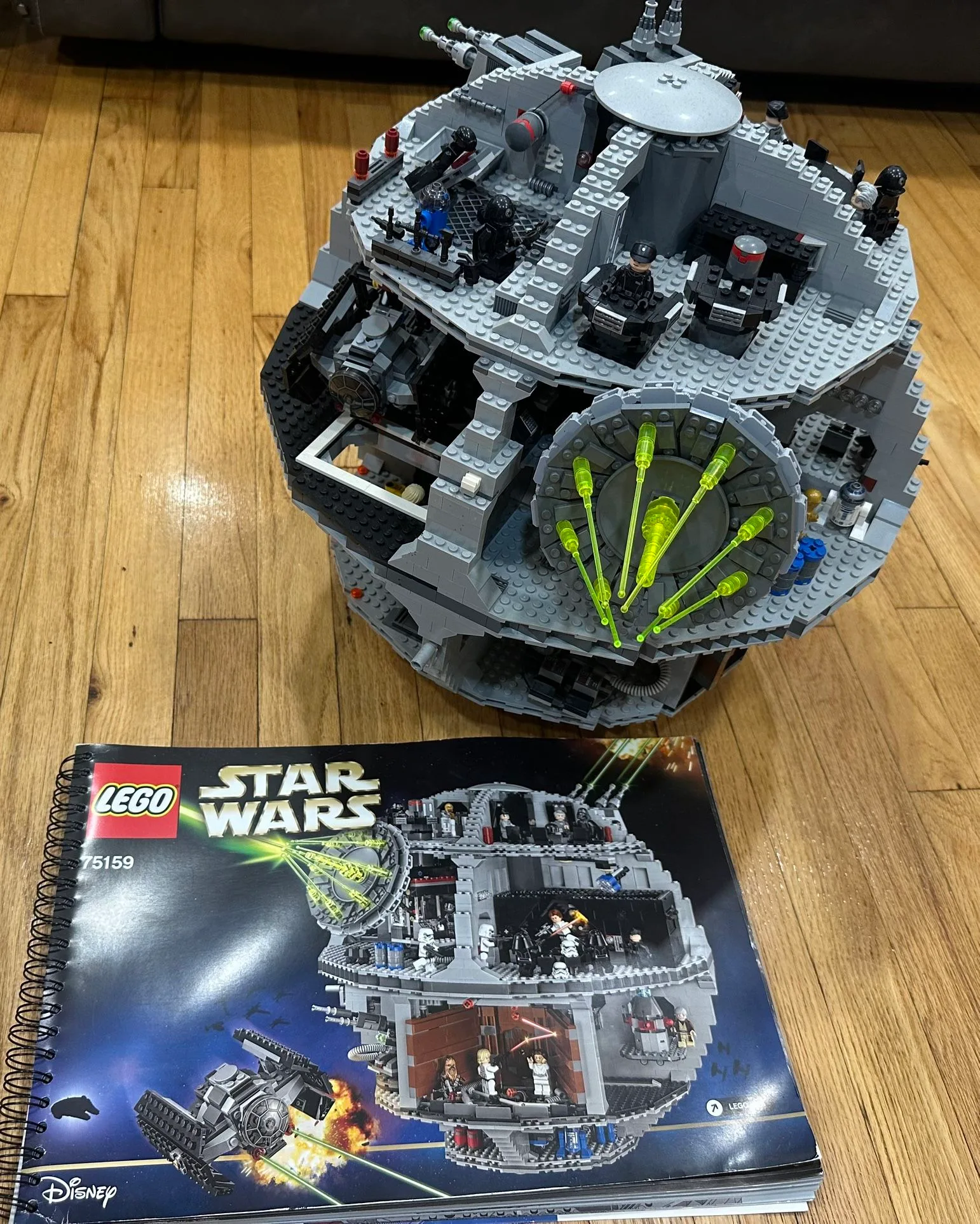 LEGO 75159 Star Wars UCS Death Star (2016) – Used, No Box thumbnail